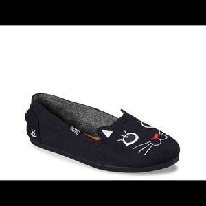 Bobs Cattitude Memory Foam Slip Ons- 7